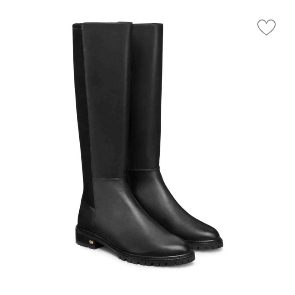 Brand new never worn Stuart Weitzman City leather knee high boots
